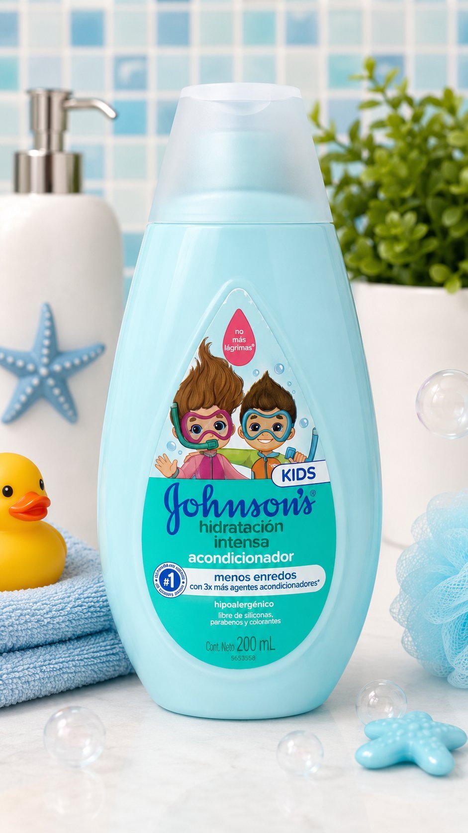 Johnson's Kids Hidratación Intensa Acondicionador 200 ml