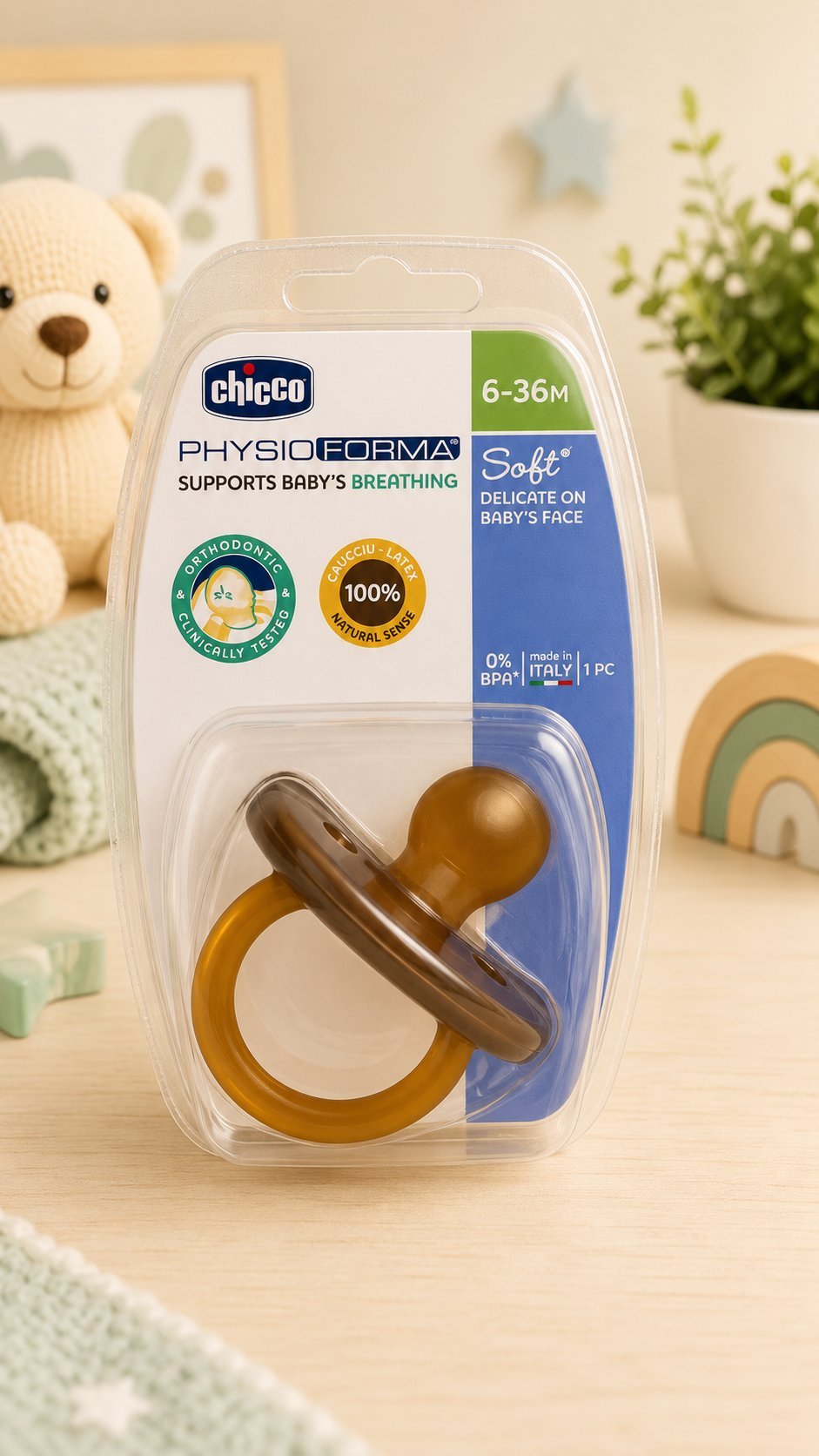 Chupete Chicco PhysioForma Soft 6-36 Meses