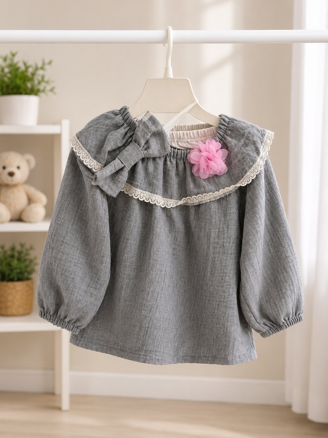 Remerita con Calza Paisana Matute y Moño