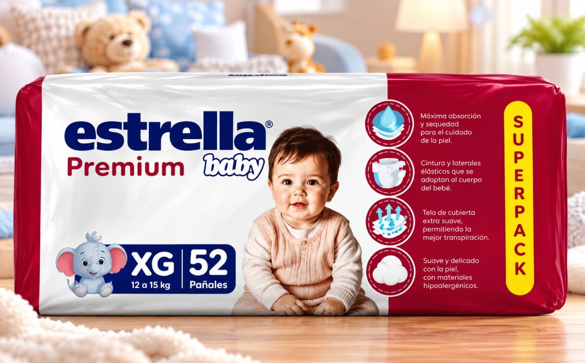Pañales Estrella Baby Premium Ahorro