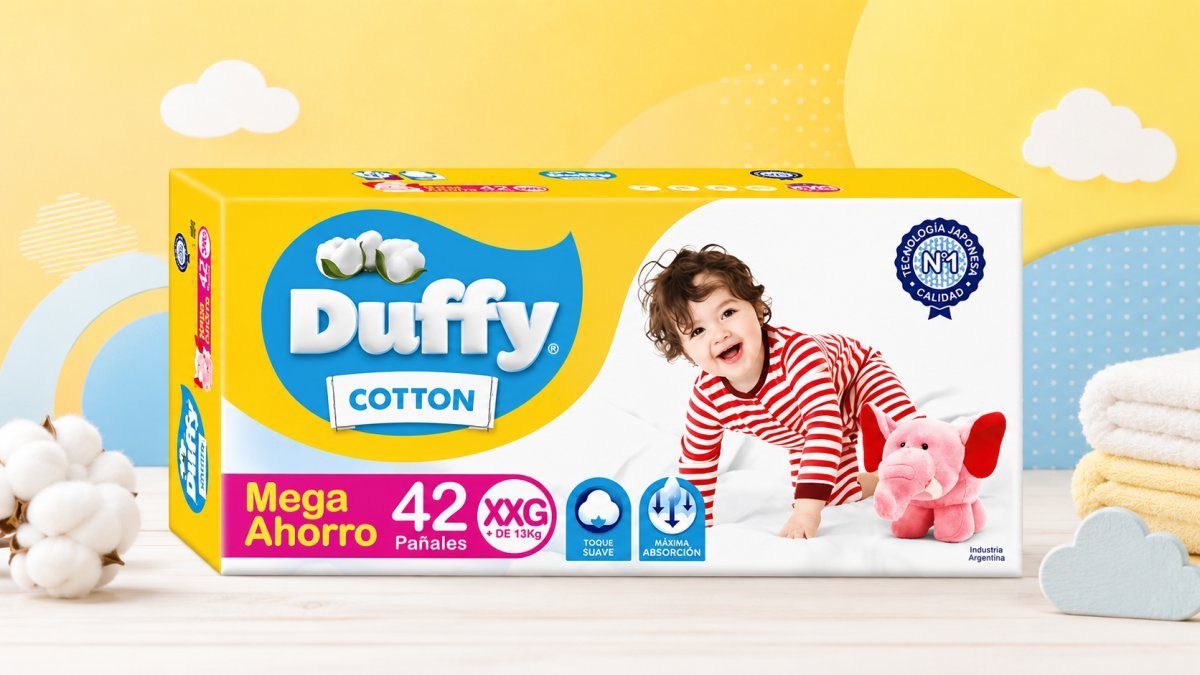 Pañales Duffy Cotton