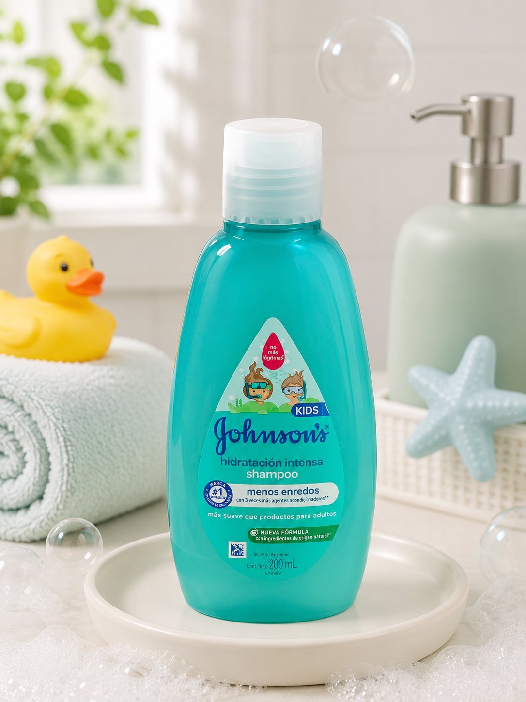 Johnson's Kids Hidratación Intensa Shampoo 200 ml
