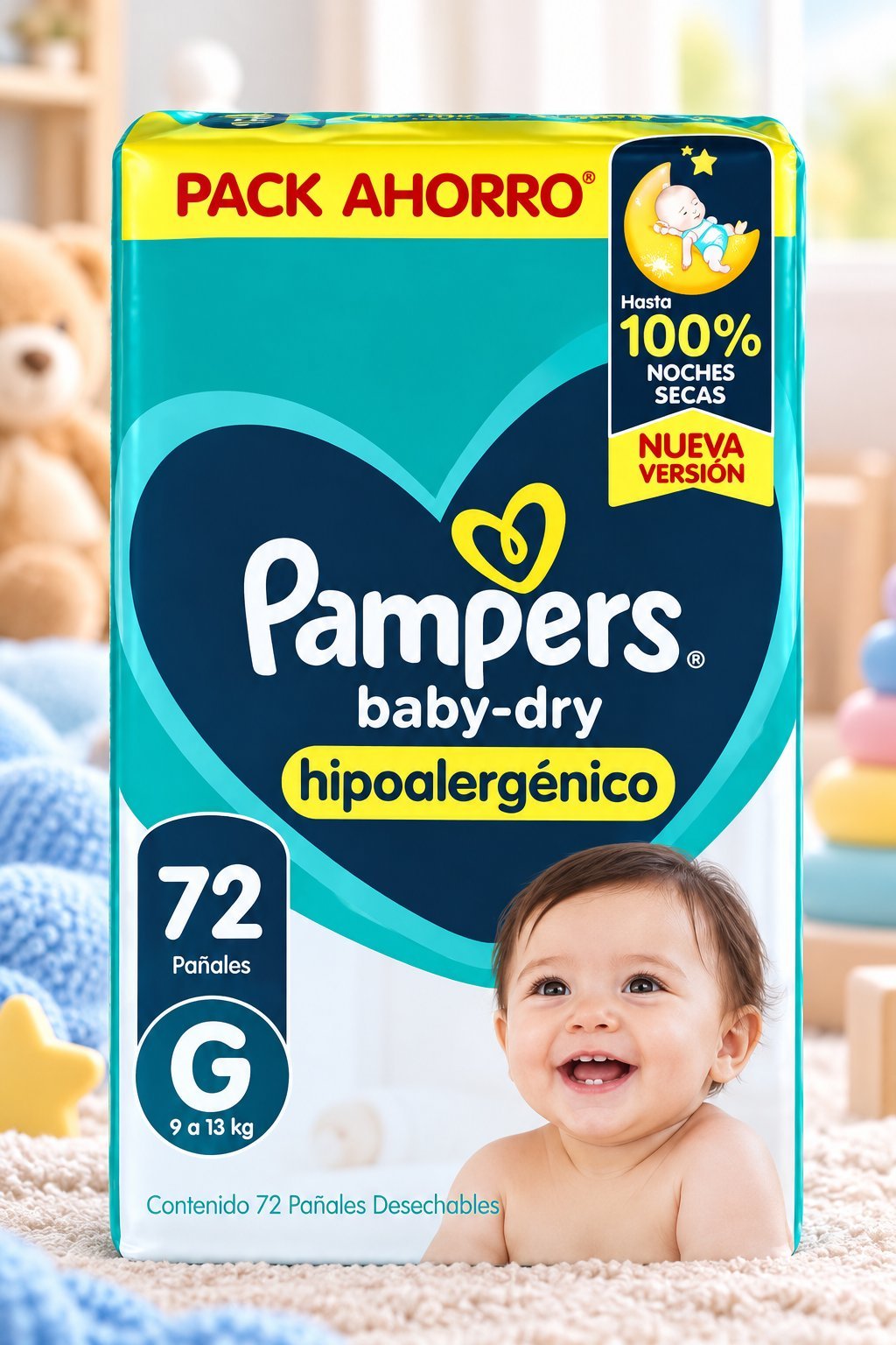 Pampers Baby-Dry Hipoalergénico
