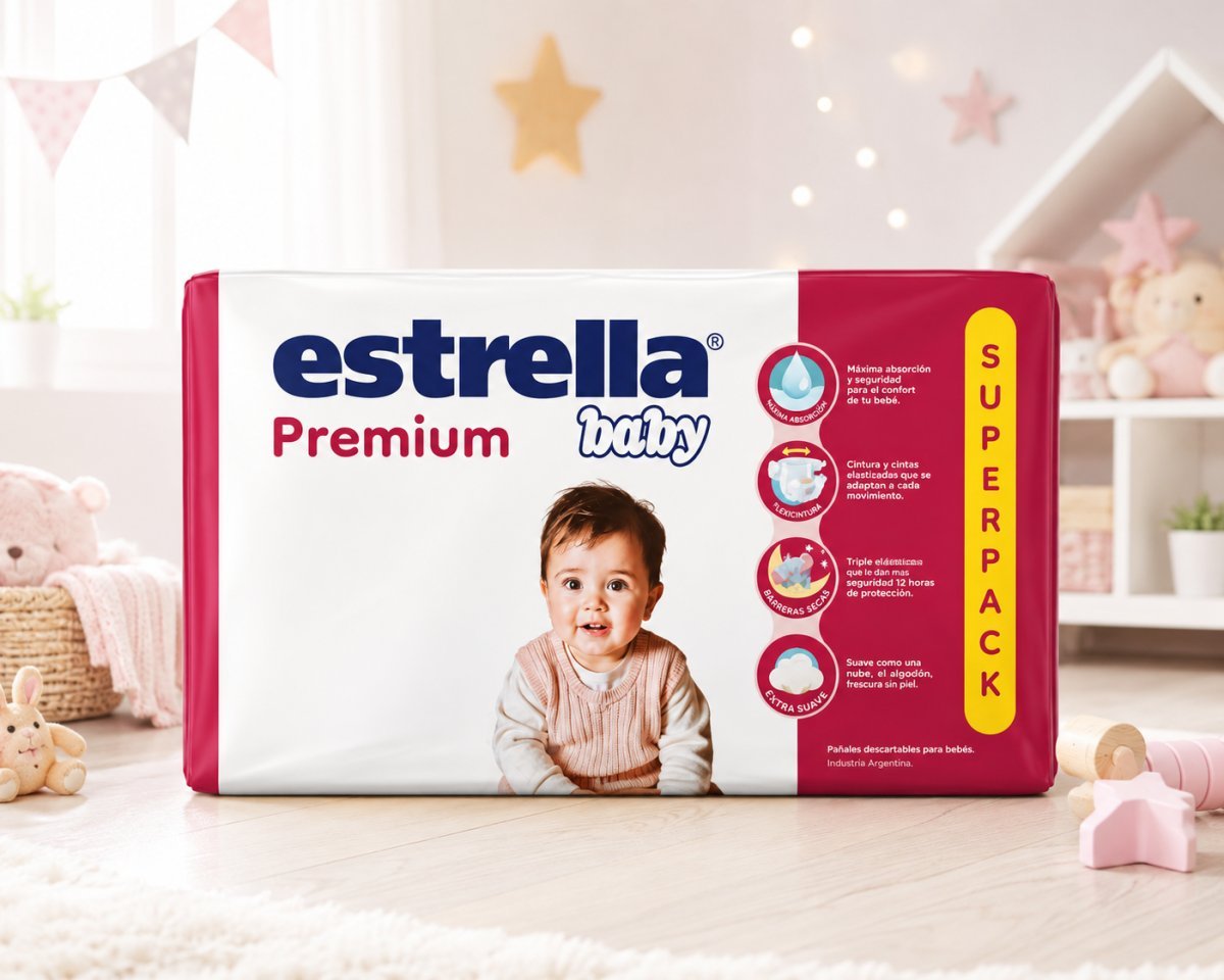 Pañales Estrella Baby Premium