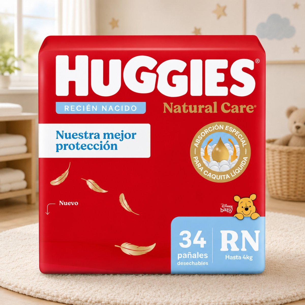 Huggies Natural Care Recién Nacido