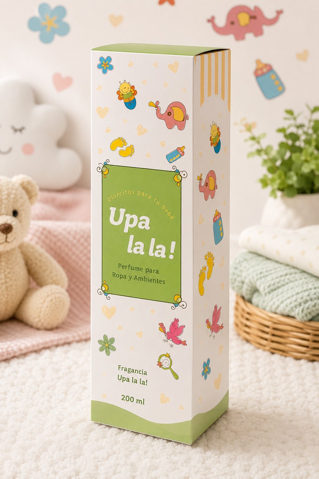 Upa La La! Perfume para Ropa y Ambientes – Fragancia Upa La La! 200 ml