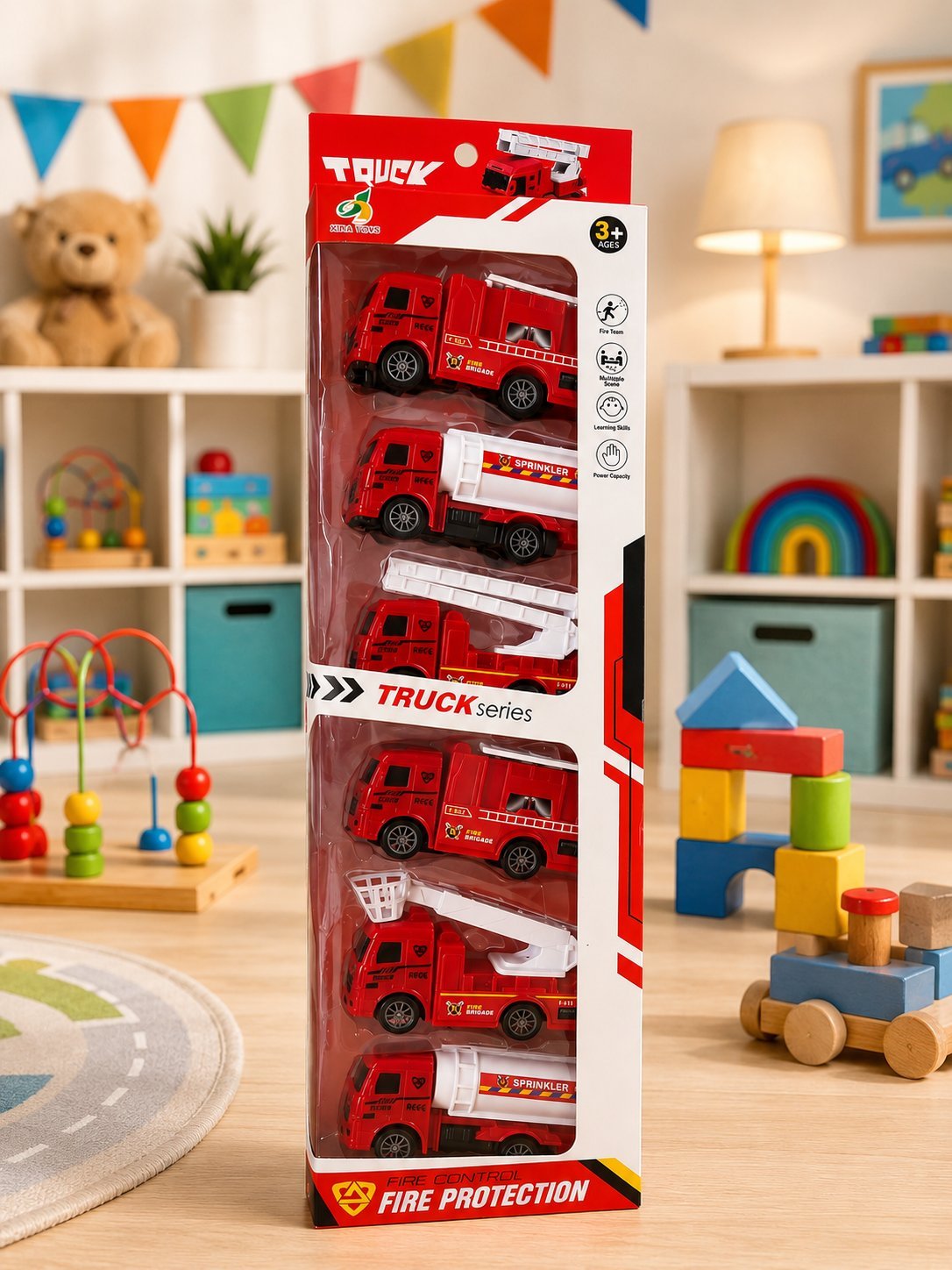 Set de Camiones de Bomberos – Truck Series