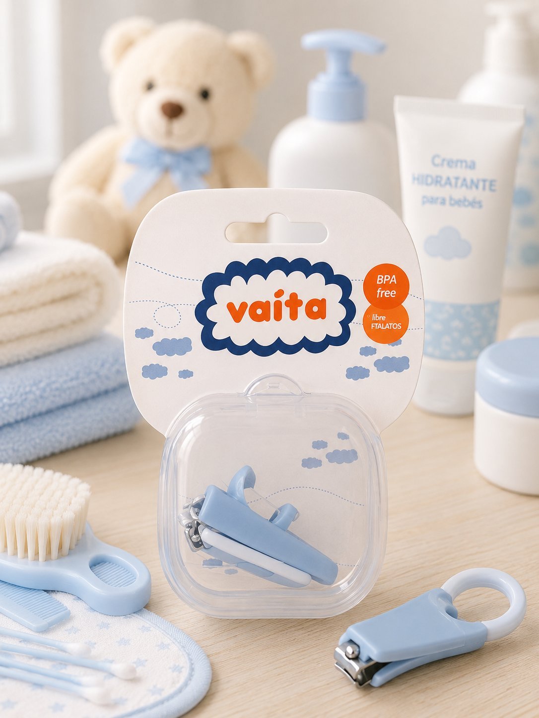 Alicate para Uñas de Bebé Vaita con Estuche Protector