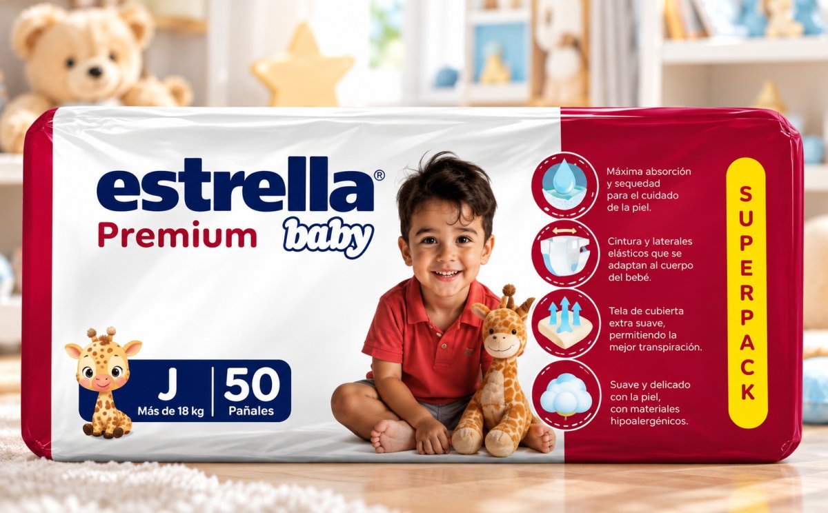 Pañales Estrella Baby Premium Ahorro