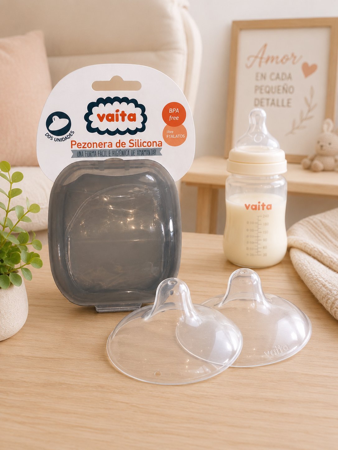 Pezoneras de Silicona Vaita – Pack x2