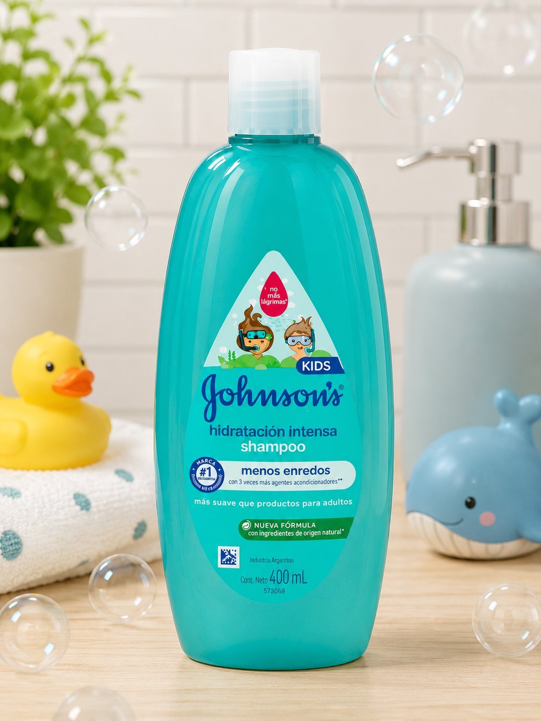 Johnson's Kids Hidratación Intensa Shampoo 400 ml