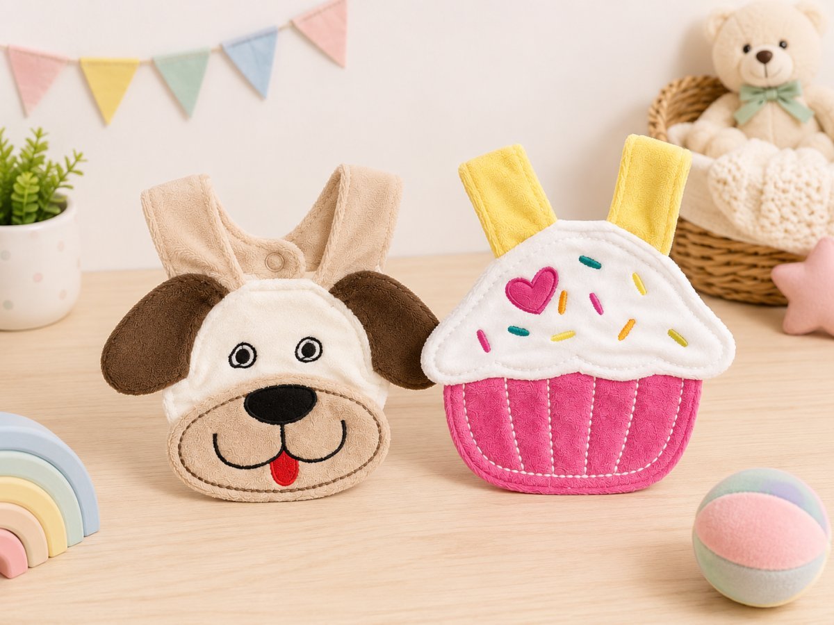 Babero de Peluche para Bebé
