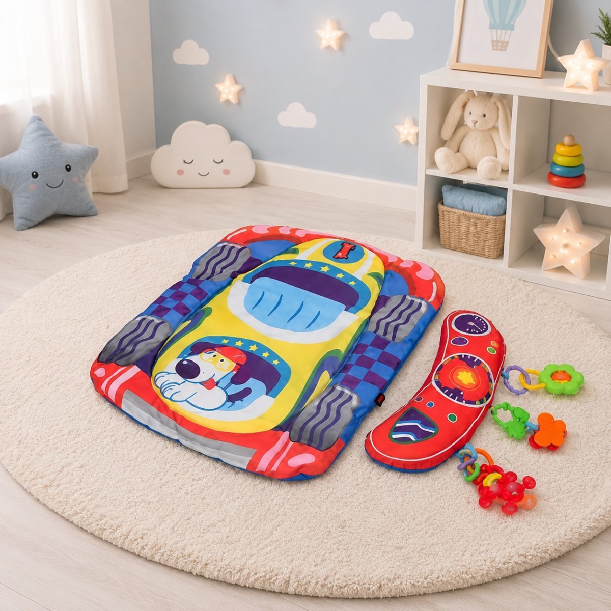 Alfombra Gimnasio para Bebé Love 4222 Multicolor