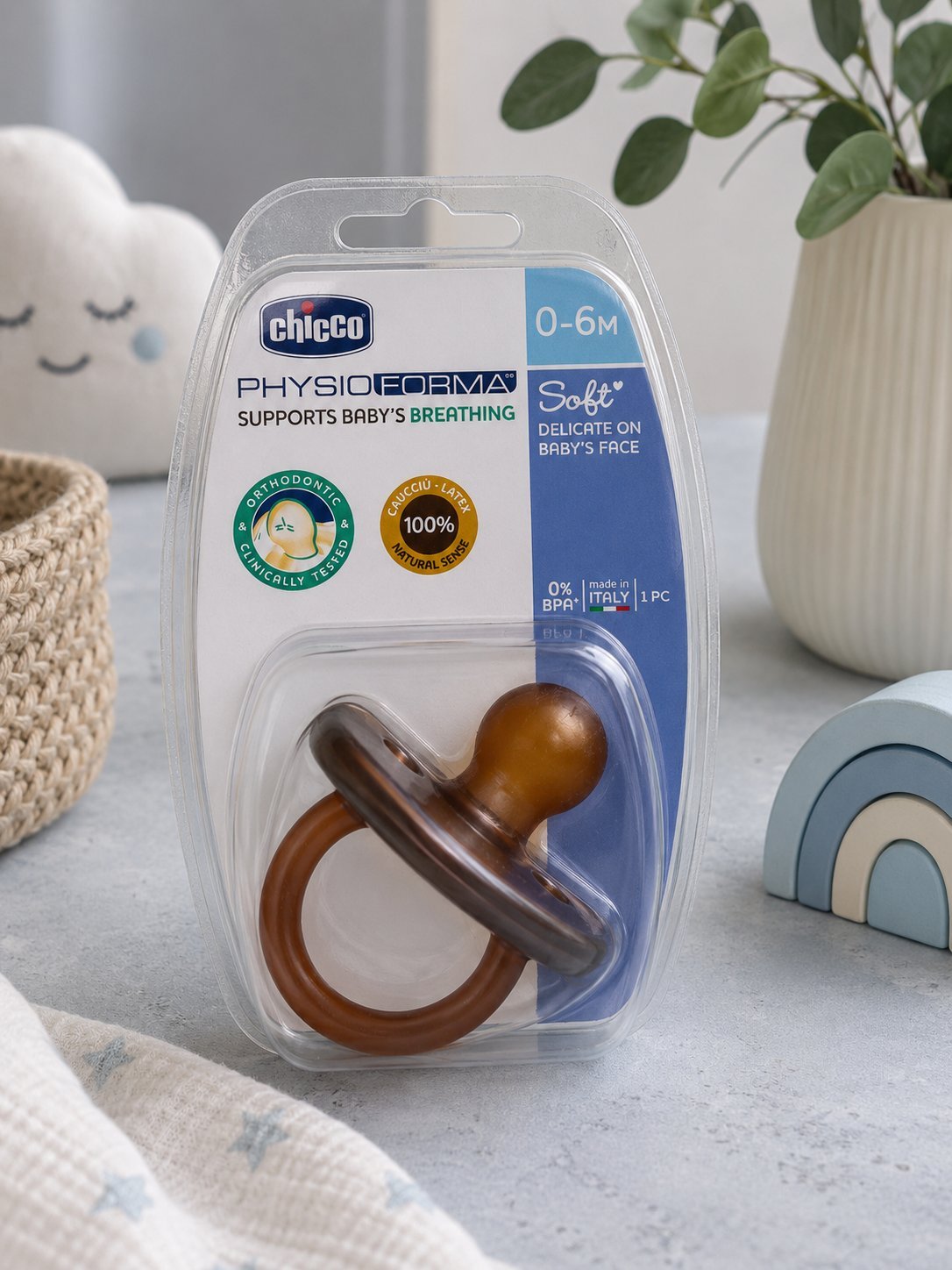Chupete Chicco PhysioForma Soft 0-6 Meses