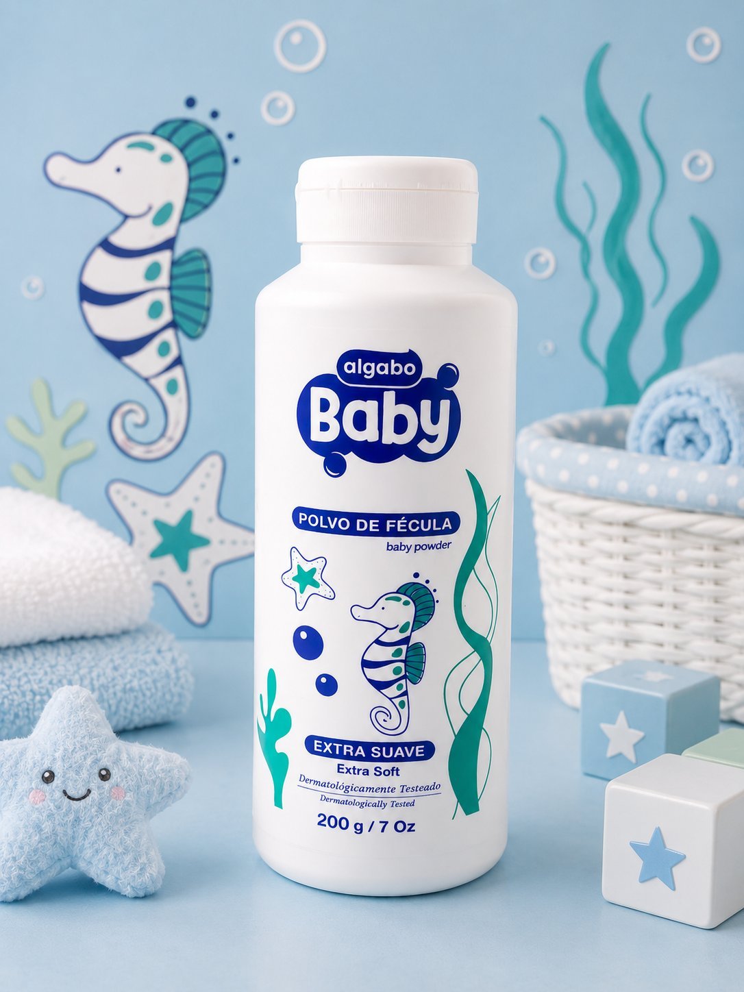 Algabo Baby Polvo de Fécula Extra Suave – 200 g