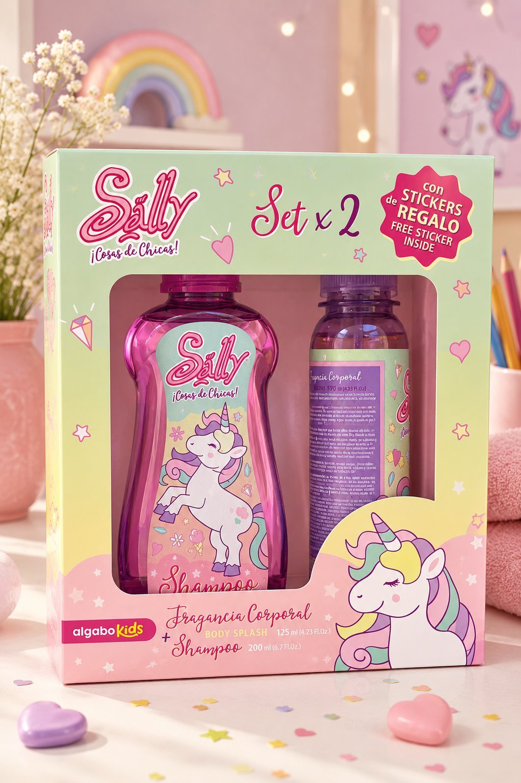 Set Sally Shampoo + Body Splash