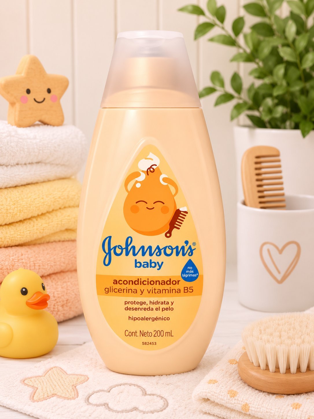 Johnson's Baby Acondicionador Glicerina y Vitamina B5 200 ml