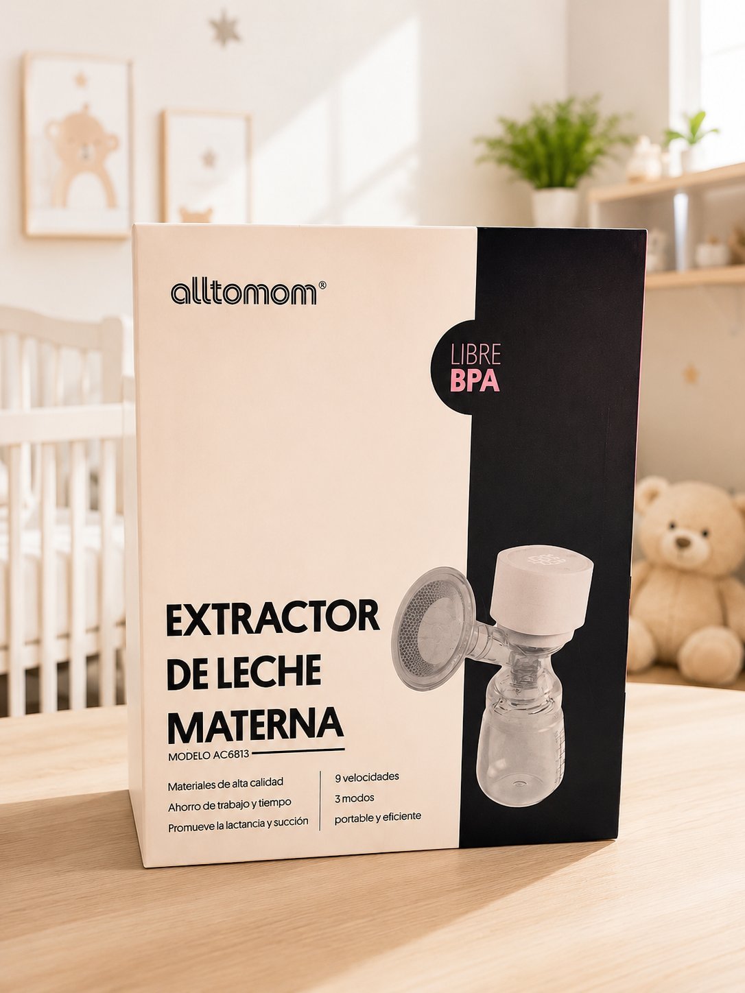 Extractor de Leche Materna Alltomom AC6813