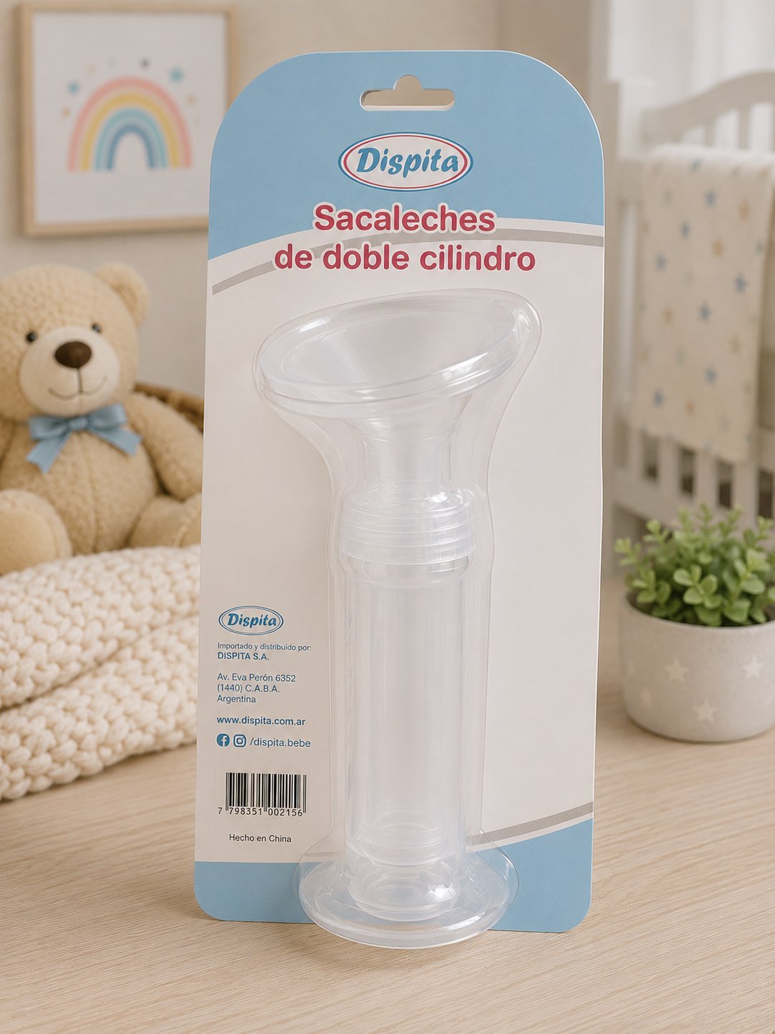 Sacaleches de Doble Cilindro Dispita