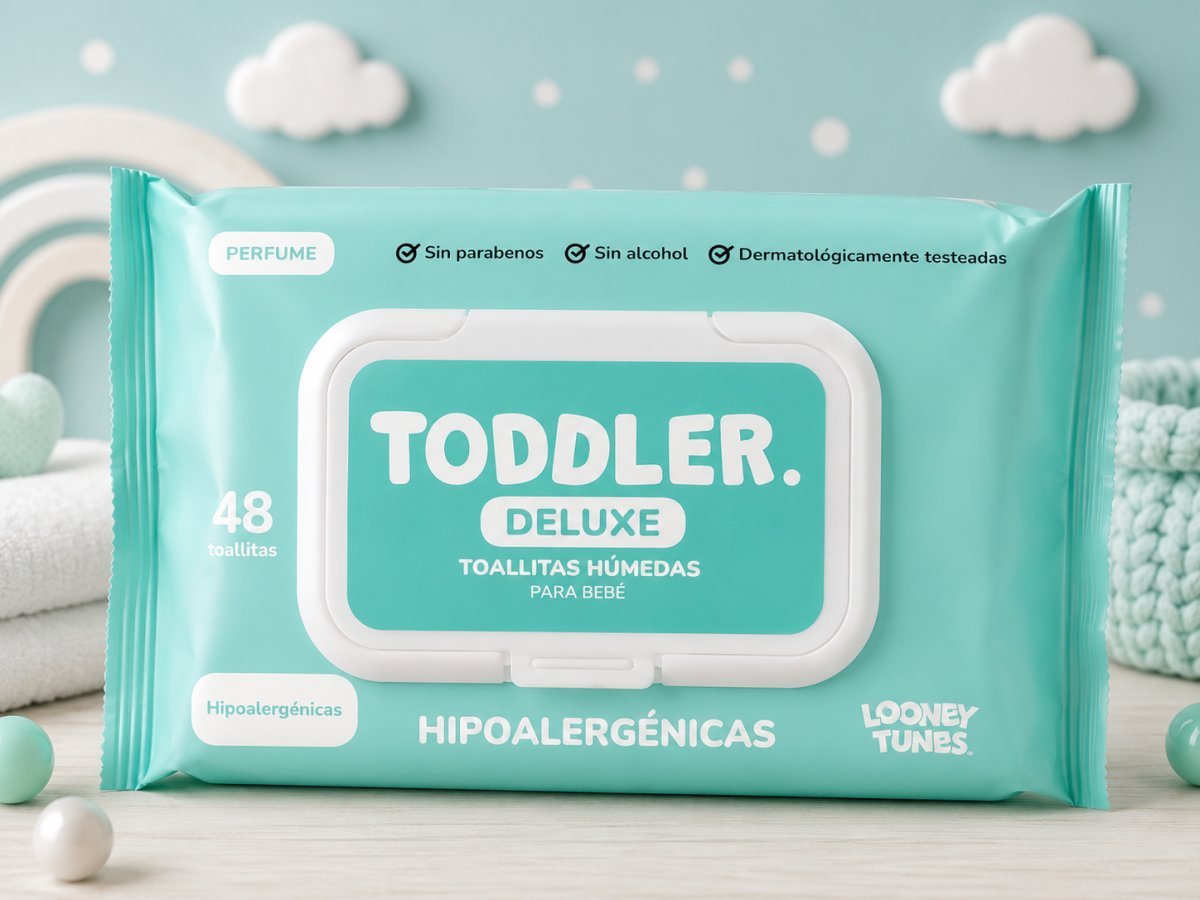 Toallitas Húmedas Toddler Deluxe x 48 unidades
