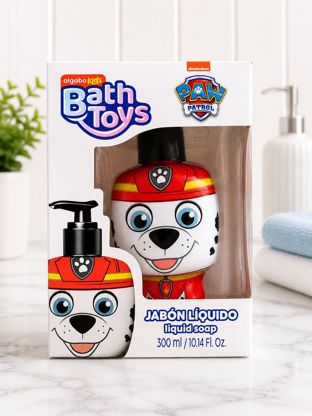 Jabón Líquido Algabo Kids Bath Toys Paw Patrol