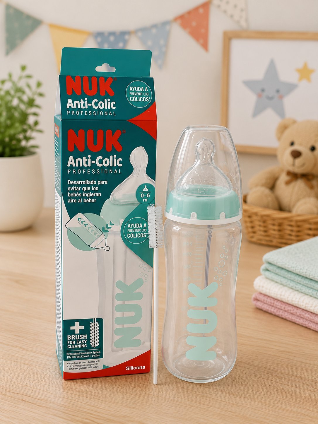 Mamadera NUK Anti-Colic Professional 260 ml