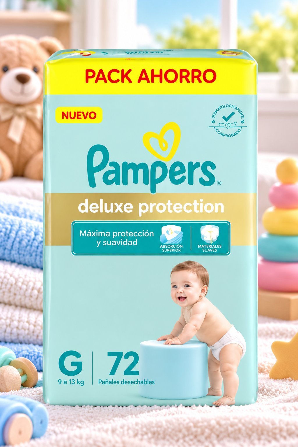 Pampers Deluxe Protection