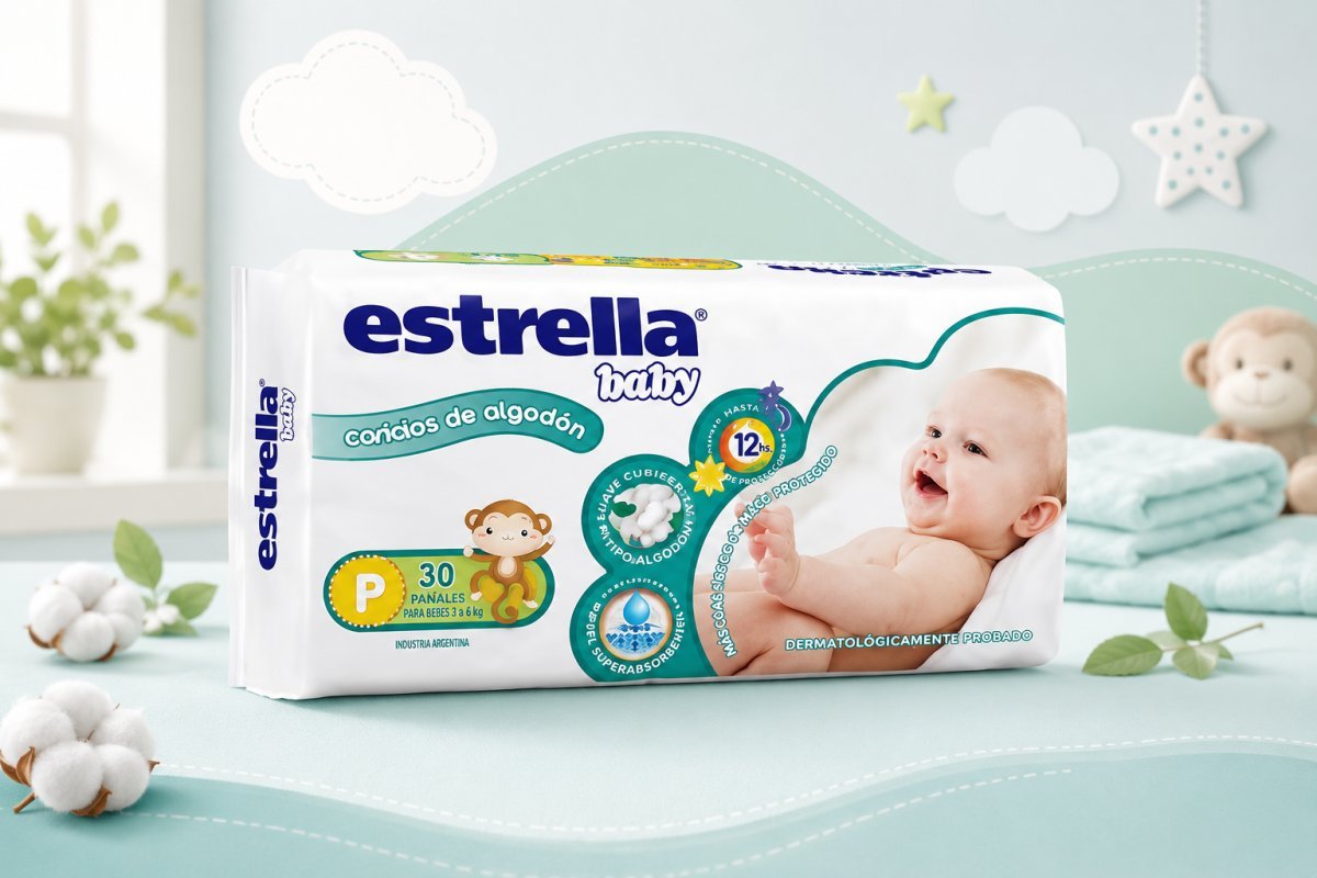 Estrella Baby Conitos de Algodón