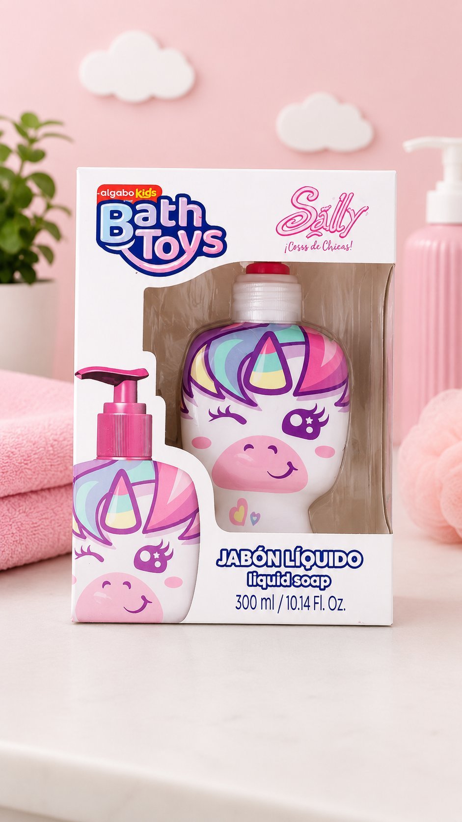 Jabón Líquido Algabo Kids Bath Toys Sally