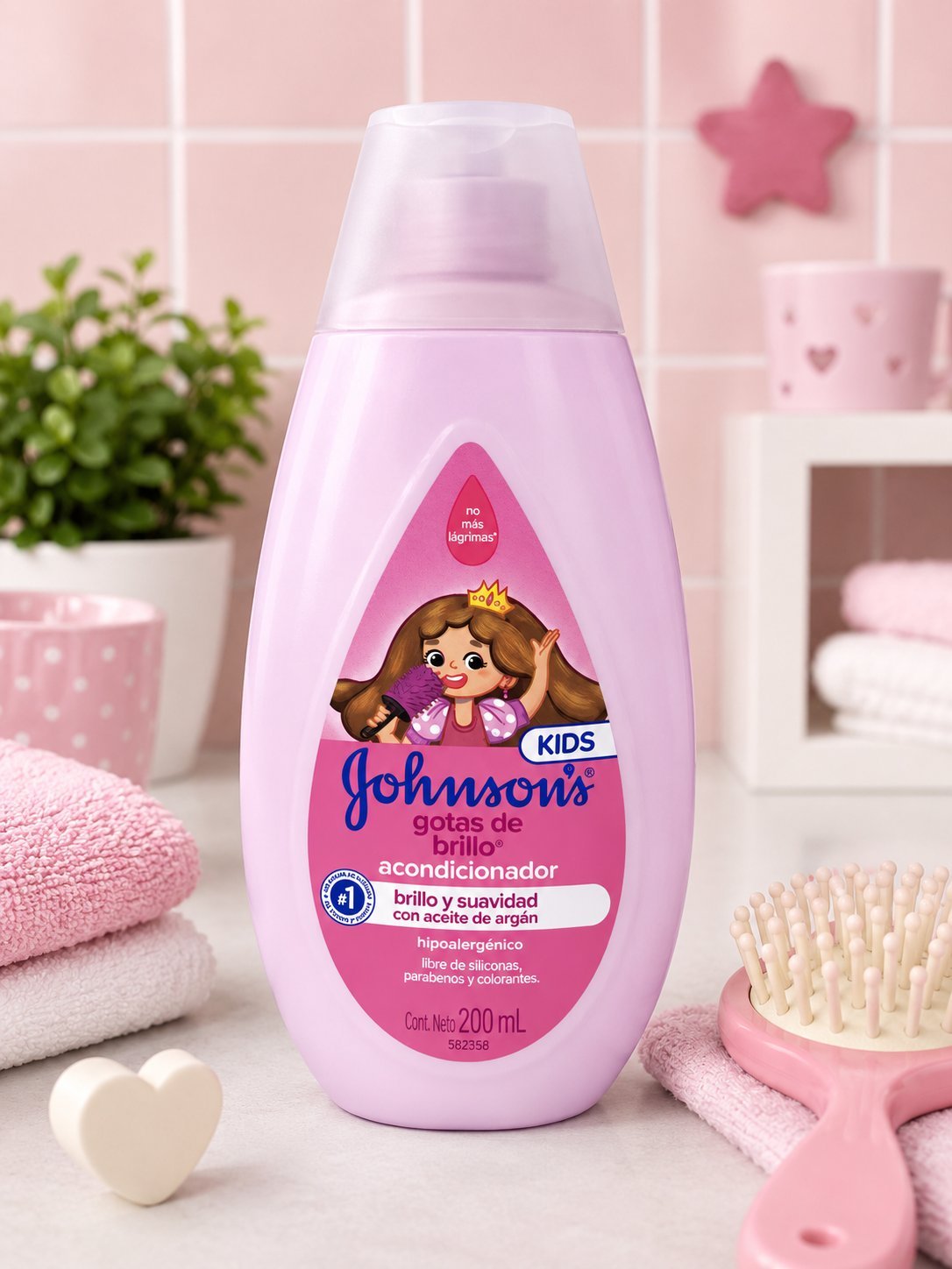 Johnson's Kids Gotas de Brillo Acondicionador 200 ml