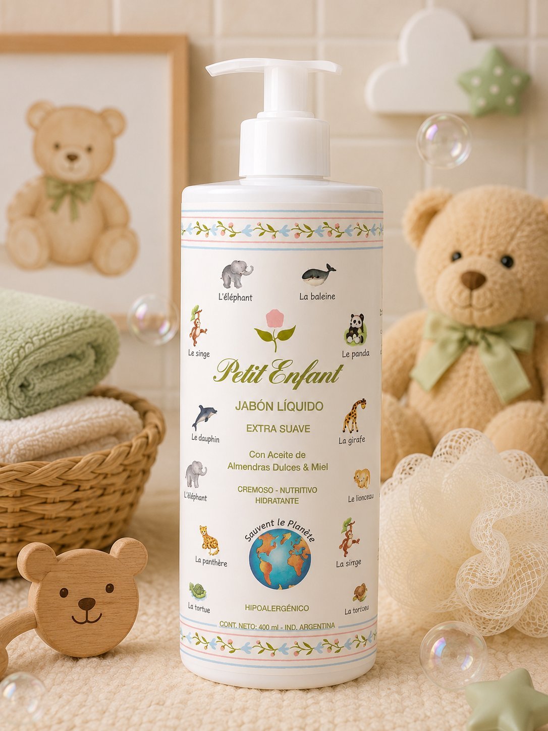 Petit Enfant Jabón Líquido Extra Suave 400 ml