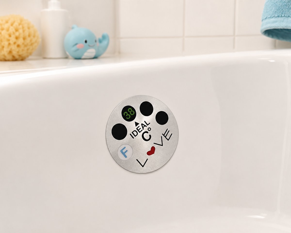 Termómetro Adhesivo para Bañera Love 2743