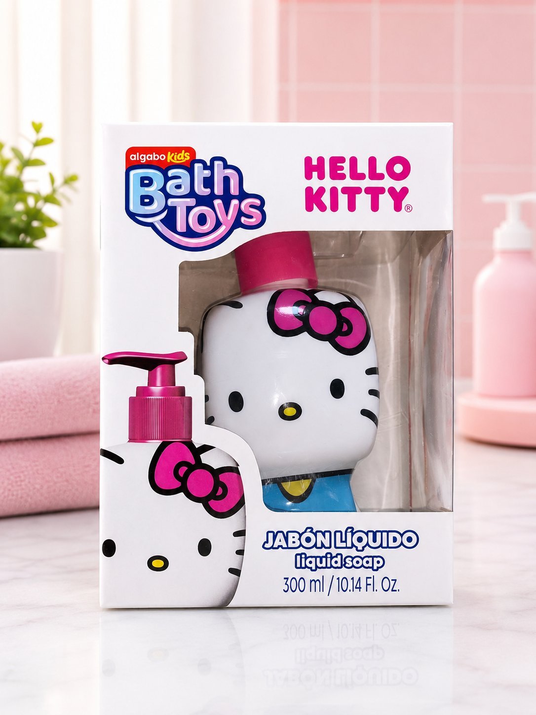 Jabón Líquido Algabo Kids Bath Toys Hello Kitty