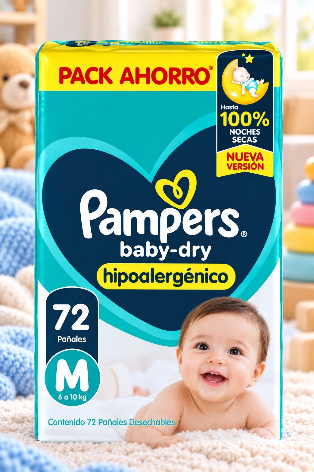 Pampers Baby-Dry Hipoalergénico