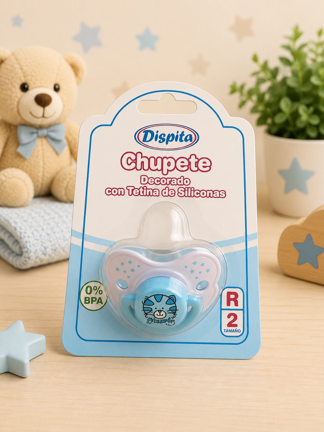 Chupete Decorado Dispita