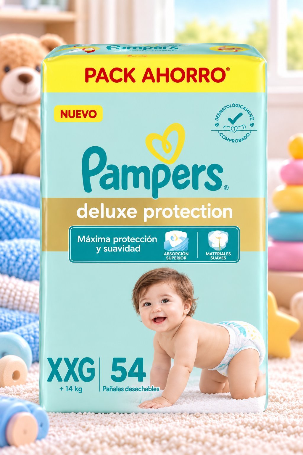 Pampers Deluxe Protection