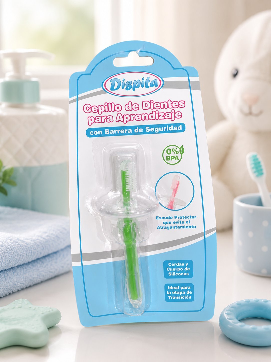 Cepillo de Dientes para Aprendizaje Dispita