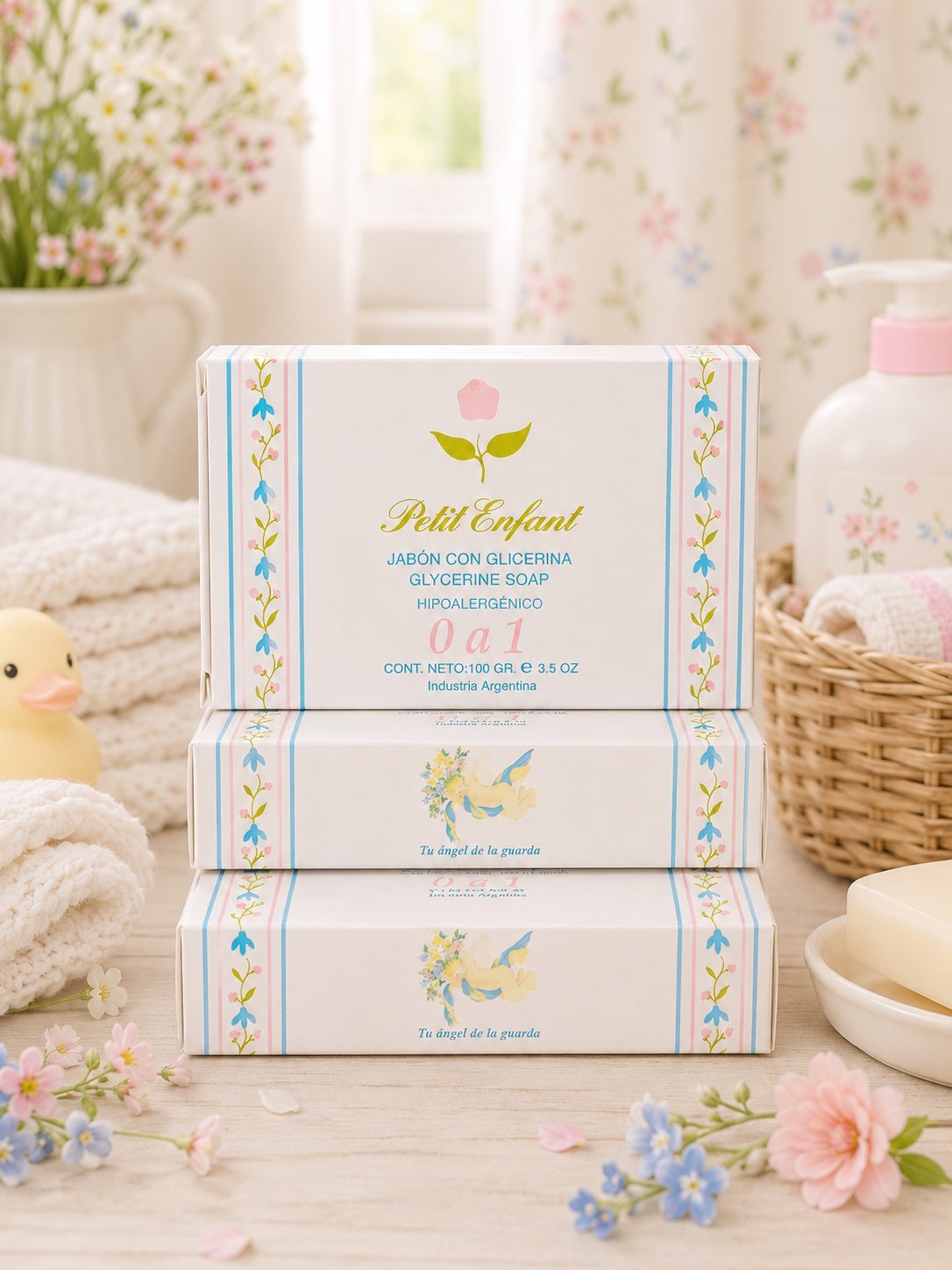 Petit Enfant Jabón con Glicerina 0 a 1 – 100 g