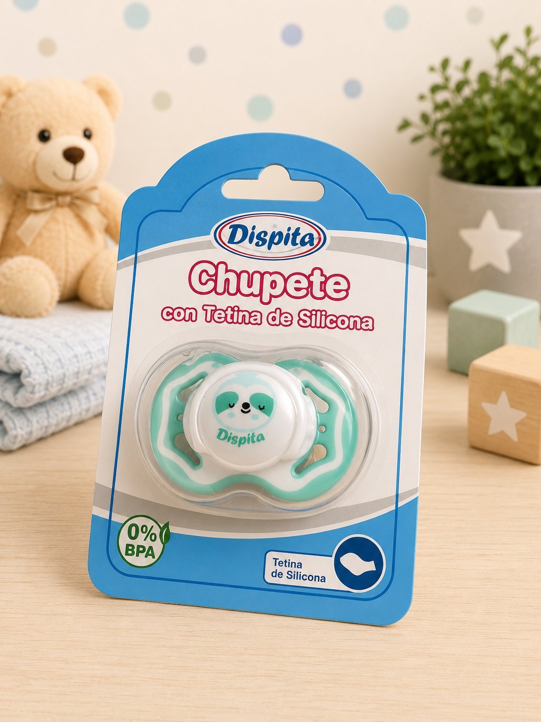 Chupete Dispita con Tetina de Silicona