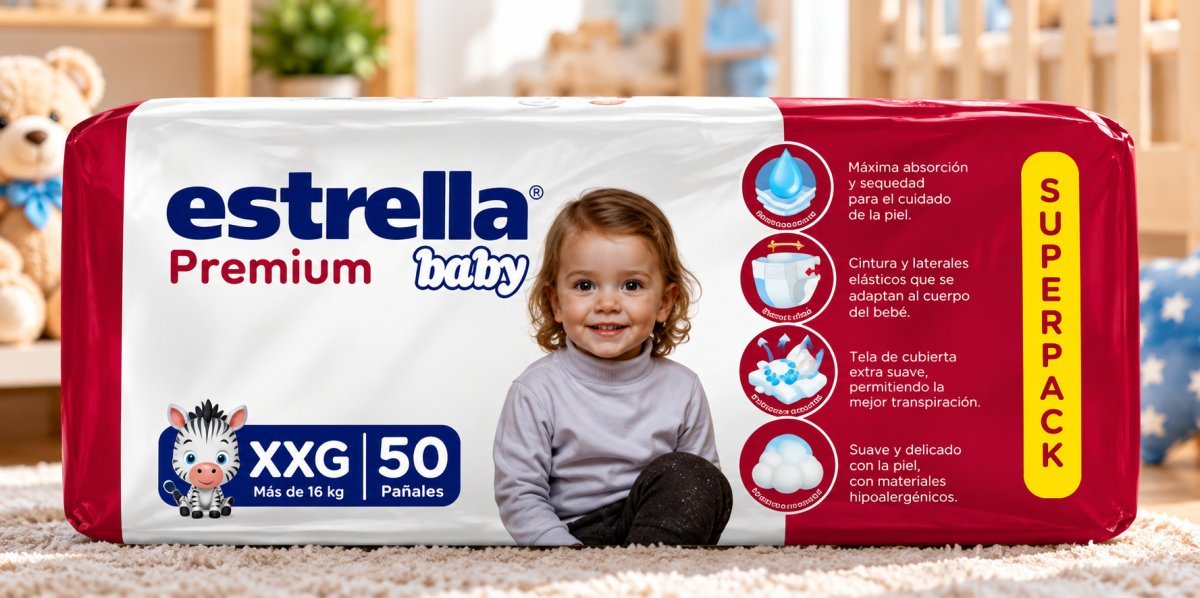 Pañales Estrella Baby Premium Ahorro