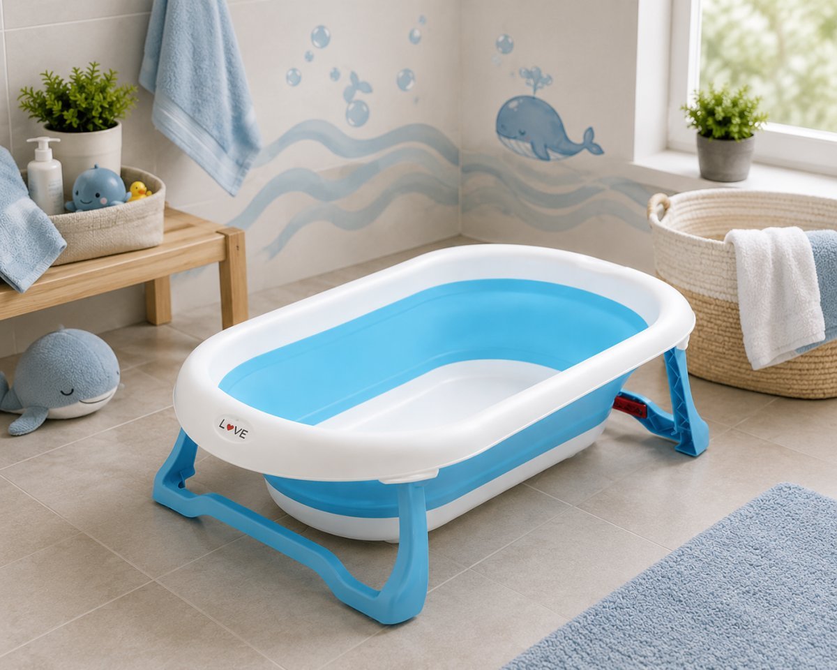 Bañera Plegable Love B330 para Bebé – 24 Litros